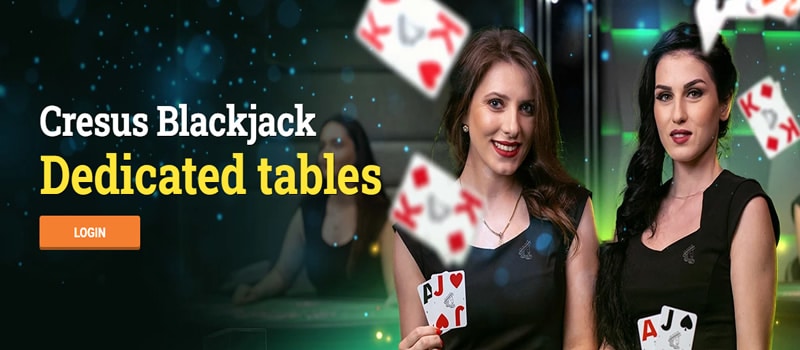 cresus casino blackjack bord live