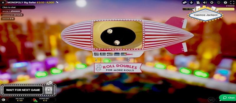 double roll monopoly big ball